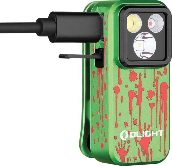 Olight Oclip Pro Rechargeable Clip Light - Zombie