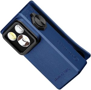 Olight Oclip Ultra Rechargeable Clip Light - Navy