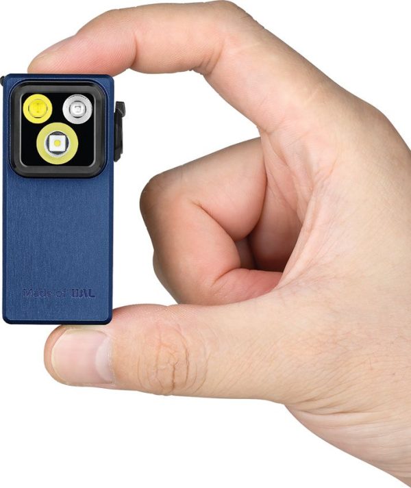Olight Oclip Ultra Rechargeable Clip Light - Navy