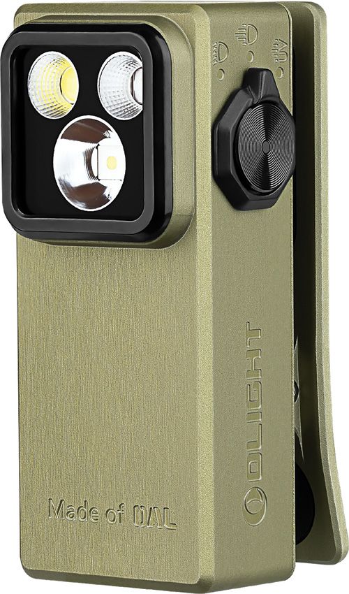 Olight Oclip Ultra Rechargeable Clip Light - Olive