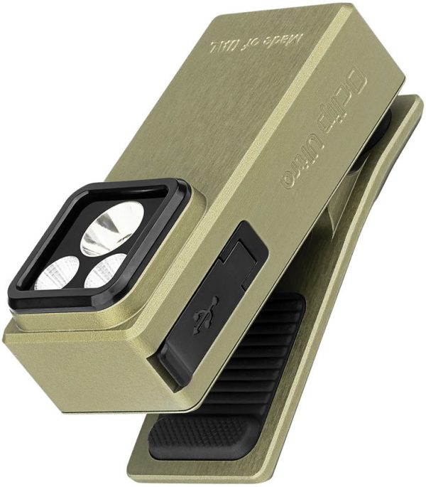 Olight Oclip Ultra Rechargeable Clip Light - Olive