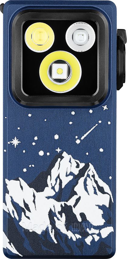 Olight Oclip Ultra Rechargeable Keychain Light - White