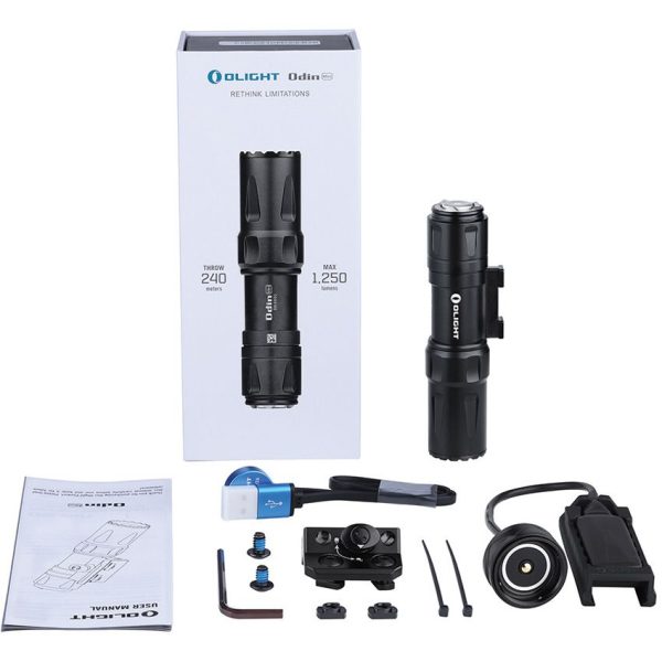 Olight Odin Mini Tactical Light - 1250 Lumens Black