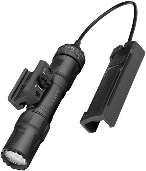 Olight Odin S Tactical Light - Picatinny Mount Black