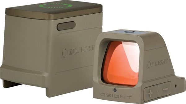 Osight Gun Sight Red FDE - 3 MOA Reflex Optic