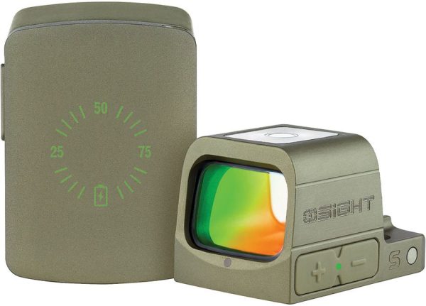 Osight S OAL Red Dot Sight - 2 MOA + 32 MOA Circle