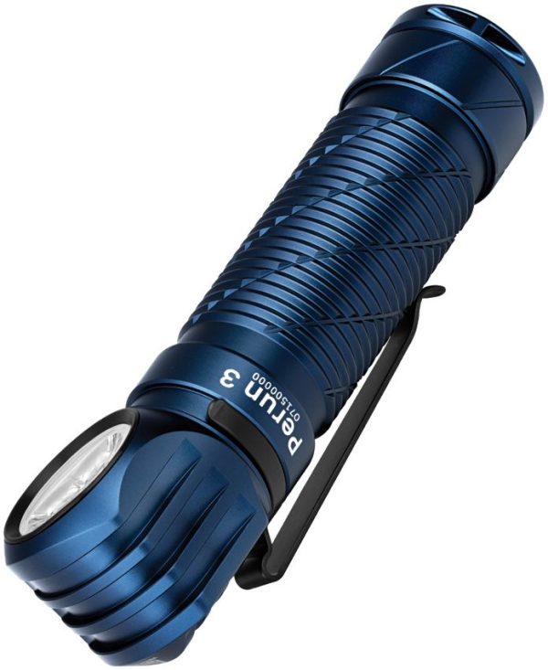 Olight Perun 3 Headlamp - Midnight 3000 Lumens Rechargeable