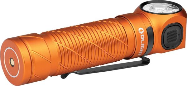 Olight Perun 3 Headlamp - Orange 3000 Lumens Rechargeable