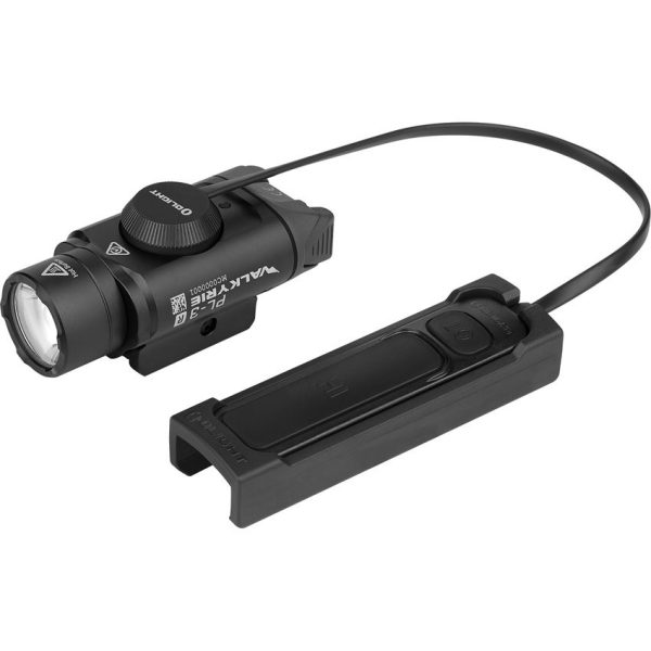 Olight PL-3R Valkyrie Tactical Light - Black 1500 Lumens