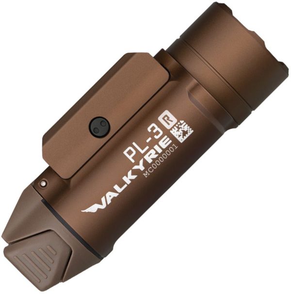 Olight PL-3R Valkyrie Tactical Light - Desert Tan 1500 Lumens