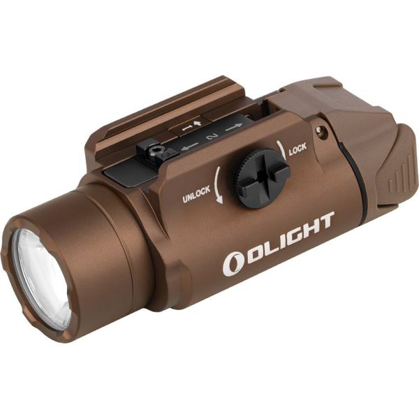 Olight PL-3R Valkyrie Tactical Light - Desert Tan 1500 Lumens