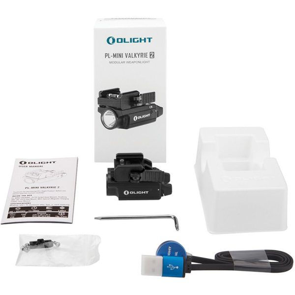 Olight PL-Mini Valkyrie 2 Tactical Light - Black 600 Lumens
