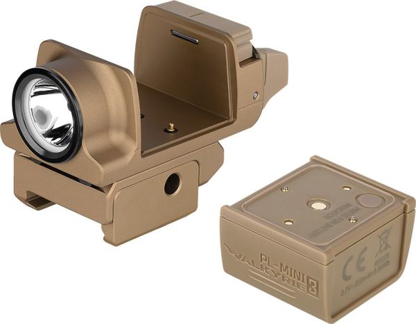 Olight PL-Mini 3 Tactical Light - Desert Tan 600 Lumens