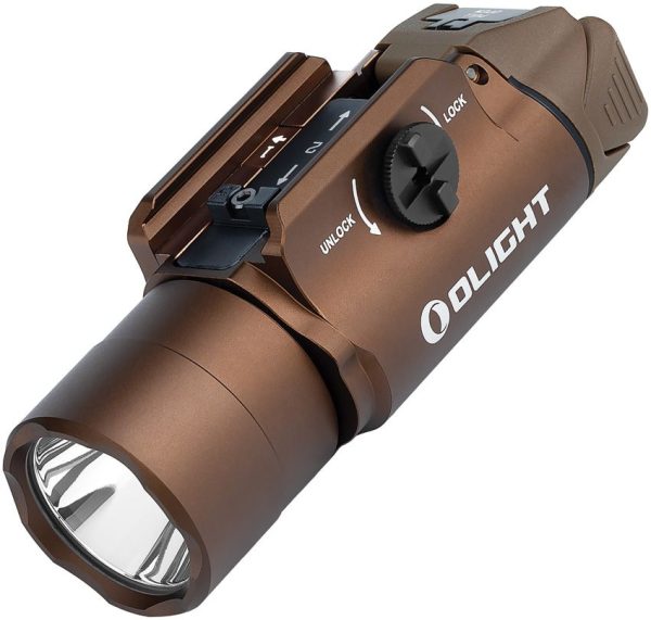 Olight PL Turbo Valkyrie Tactical Light - Desert Tan 800 Lumens