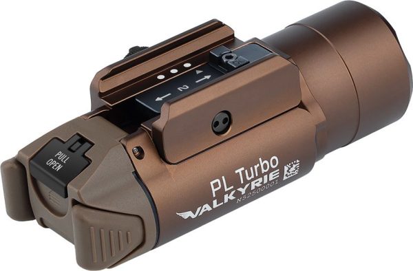 Olight PL Turbo Valkyrie Tactical Light - Desert Tan 800 Lumens