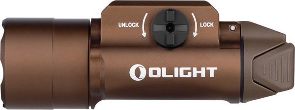Olight PL Turbo Valkyrie Tactical Light - Desert Tan 800 Lumens