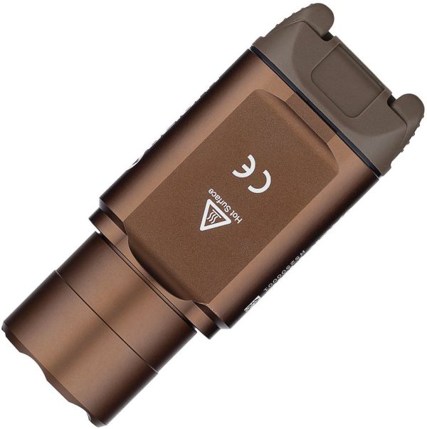 Olight PL Turbo Valkyrie Tactical Light - Desert Tan 800 Lumens