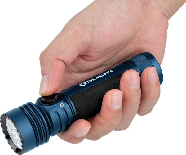 Olight Seeker 4 Pro Flashlight Midnight - 4600 Lumens
