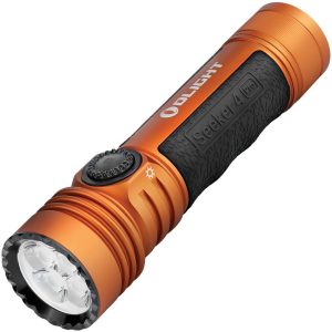 Olight Seeker 4 Pro Flashlight - Orange 4600 Lumens