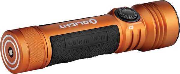 Olight Seeker 4 Pro Flashlight - Orange 4600 Lumens