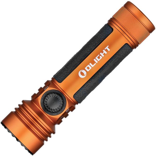 Olight Seeker 4 Pro Flashlight - Orange 4600 Lumens