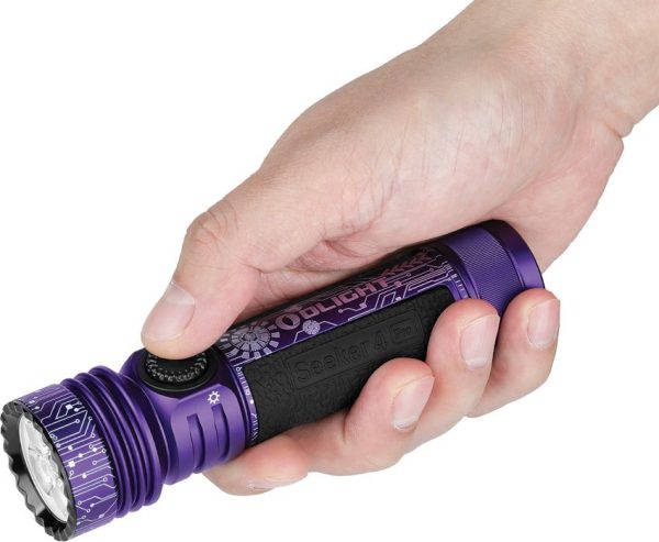 Olight Seeker 4 Pro Flashlight - Violet 4600 Lumens