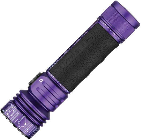 Olight Seeker 4 Pro Flashlight - Violet 4600 Lumens
