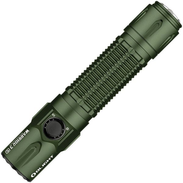 Olight Warrior 3S Tactical Flashlight - Olive 2300L