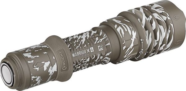 Olight Warrior X 4 Tactical Flashlight Glacial