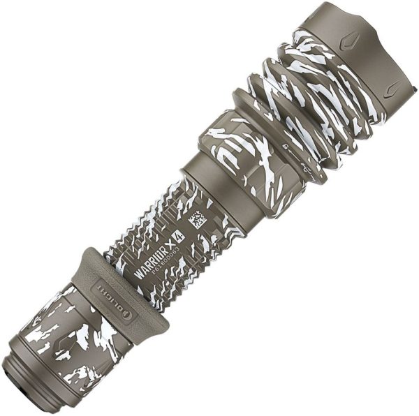 Olight Warrior X 4 Tactical Flashlight Glacial