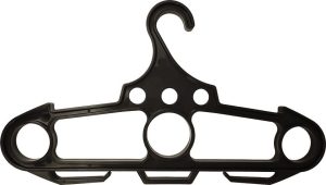 Ontario Jericho Bear Back Hanger Black 250lb