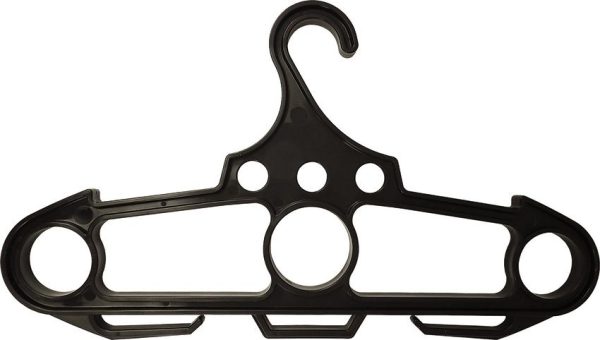 Ontario Jericho Bear Back Hanger Black 250lb