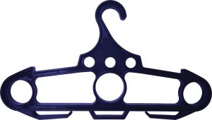 Ontario Jericho Bear Back Hanger Blue - 250 lb Capacity