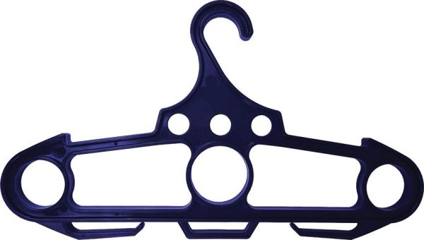 Ontario Jericho Bear Back Hanger Blue - 250 lb Capacity