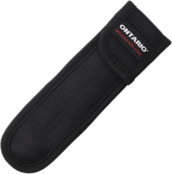 Ontario ASEK Strap Cutter Sheath - Black Polyester