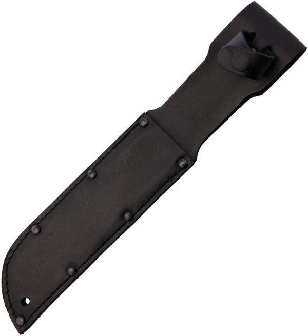 Ontario 498 Combat Sheath Black Leather