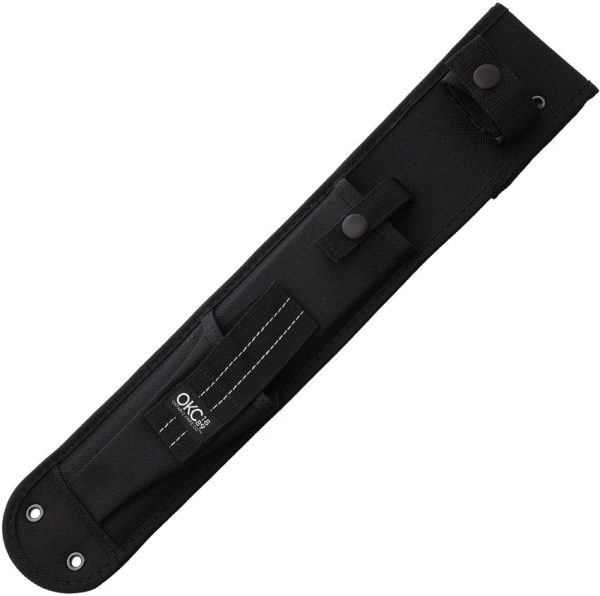 Ontario Bushcraft Woodsman Sheath - Black Polyester