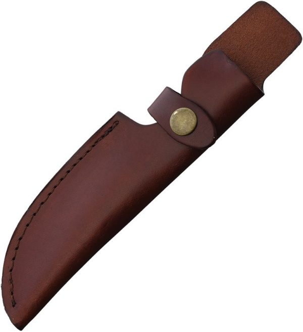 Ontario Heirloom Trail Point Sheath - Brown Leather