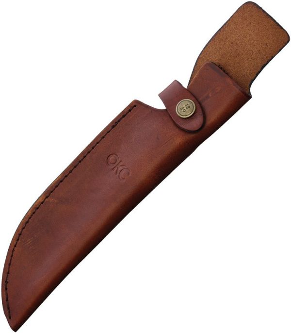 Ontario RAT-7 Brown Leather Belt Sheath