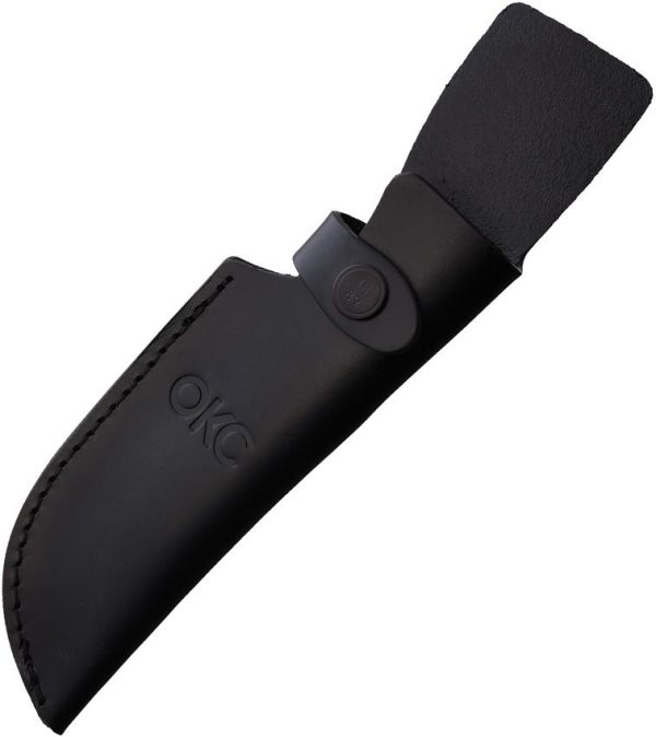 Ontario 4.5 TAK Sheath - Black Leather