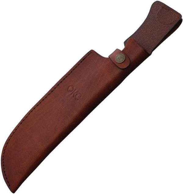 Ontario Old Hickory Outdoors Leather Sheath Brown