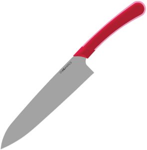 Ontario Chromatics Chef's Knife Red Second