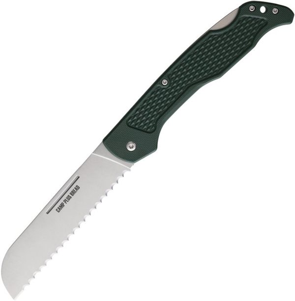 Ontario Camp Plus Bread Lockback Serrated Knife