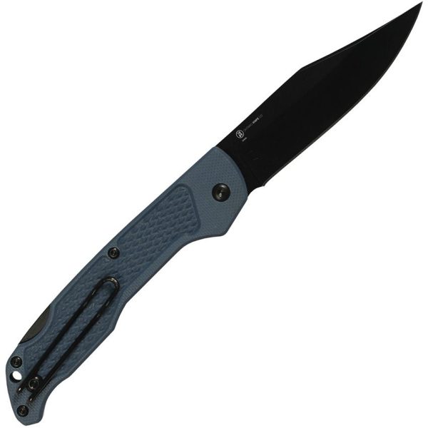 Ontario Camp Plus EDC Lockback Midnight Gray