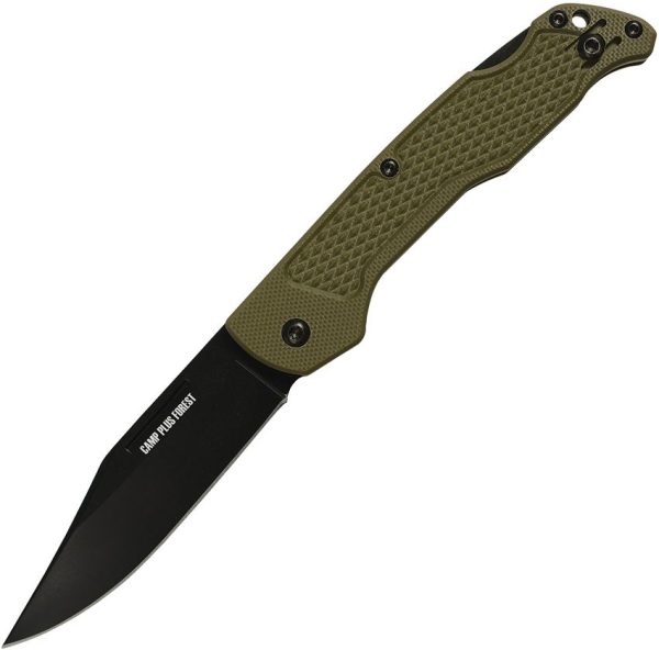Ontario Camp Plus EDC Lockback OD Green