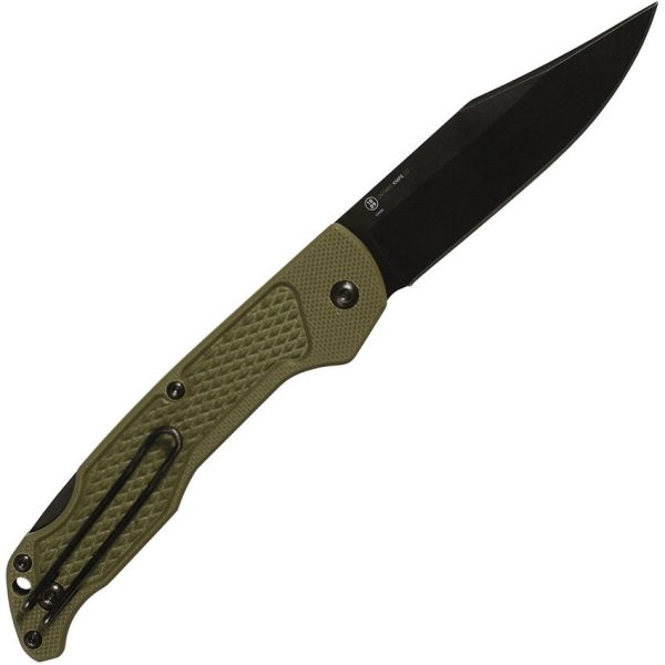 Ontario Camp Plus EDC Lockback OD Green