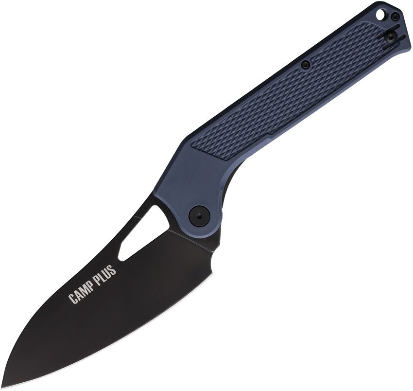Ontario Camp Plus 4.5" Linerlock Folding Knife Gray