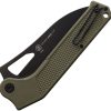 Ontario Camp Plus 4320 Linerlock - Green Handle