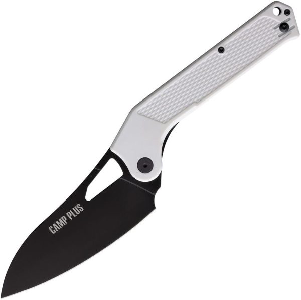 Ontario Camp Plus 4320 Linerlock - White Handle