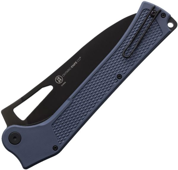 Ontario Camp Plus 4325 Linerlock - Gray Handle